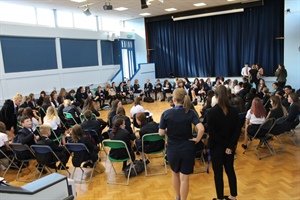 Fantastic turn out for Peter Pan auditions.