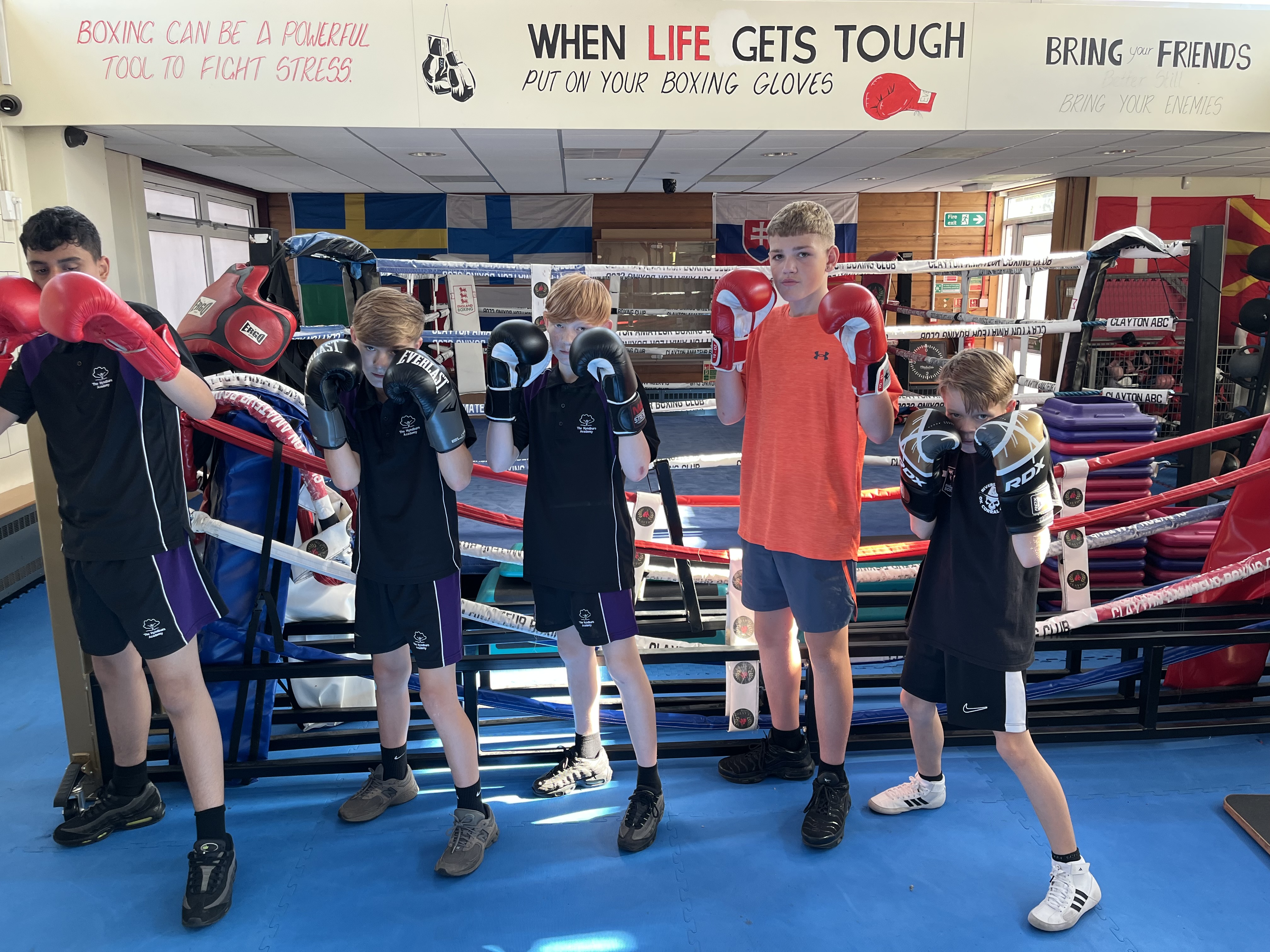Boxing Intervention Empowers Students at Clayton Amateur Boxing Club