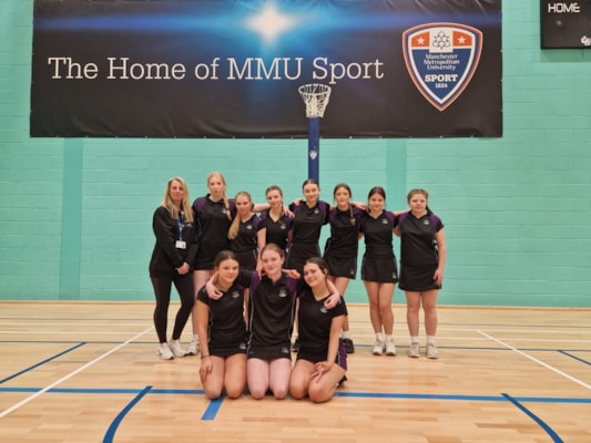 The Hyndburn Acdemy Girls Shine at Netball Finals