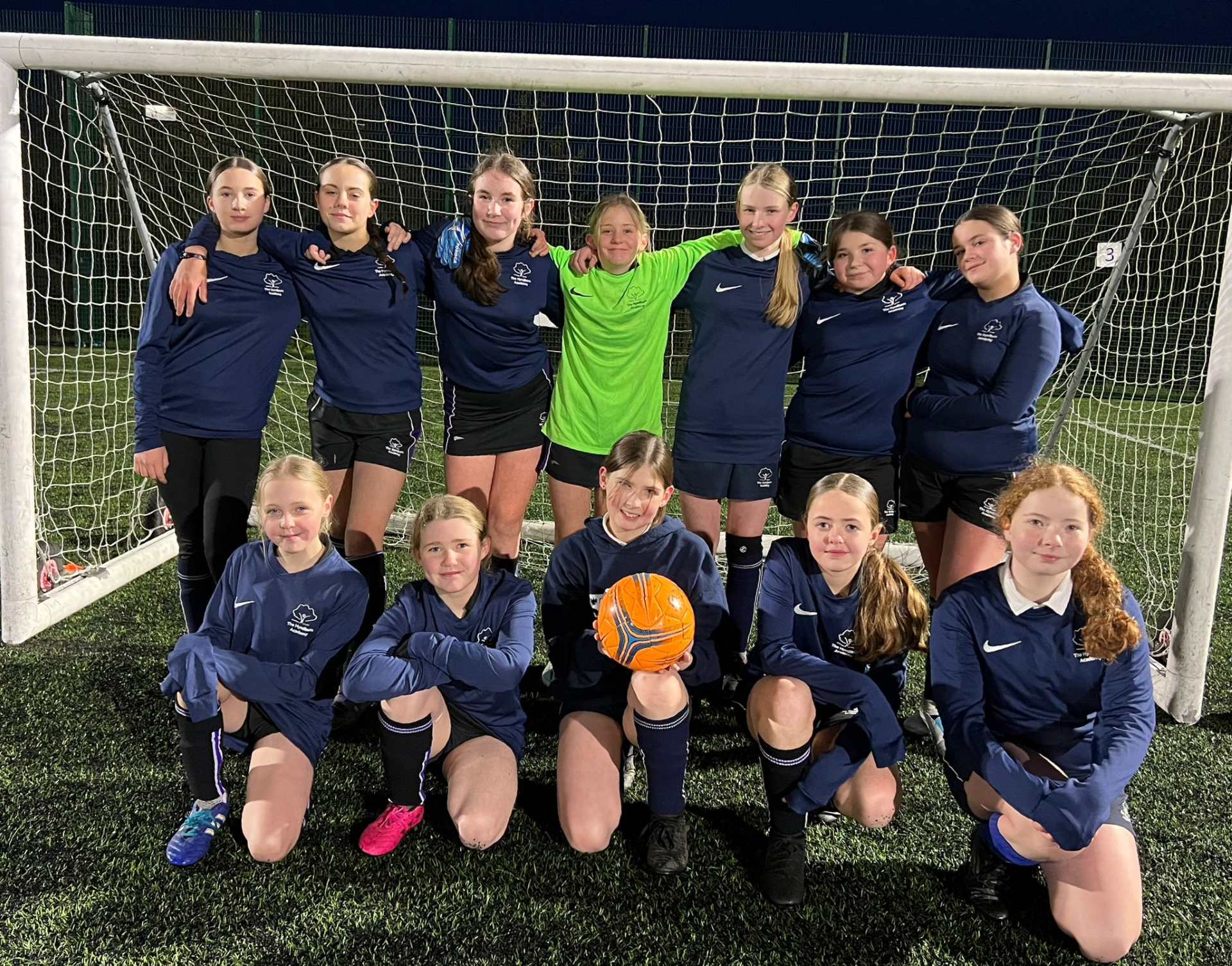Year 7/8 Girls' Football Team Shine in Local Tournament