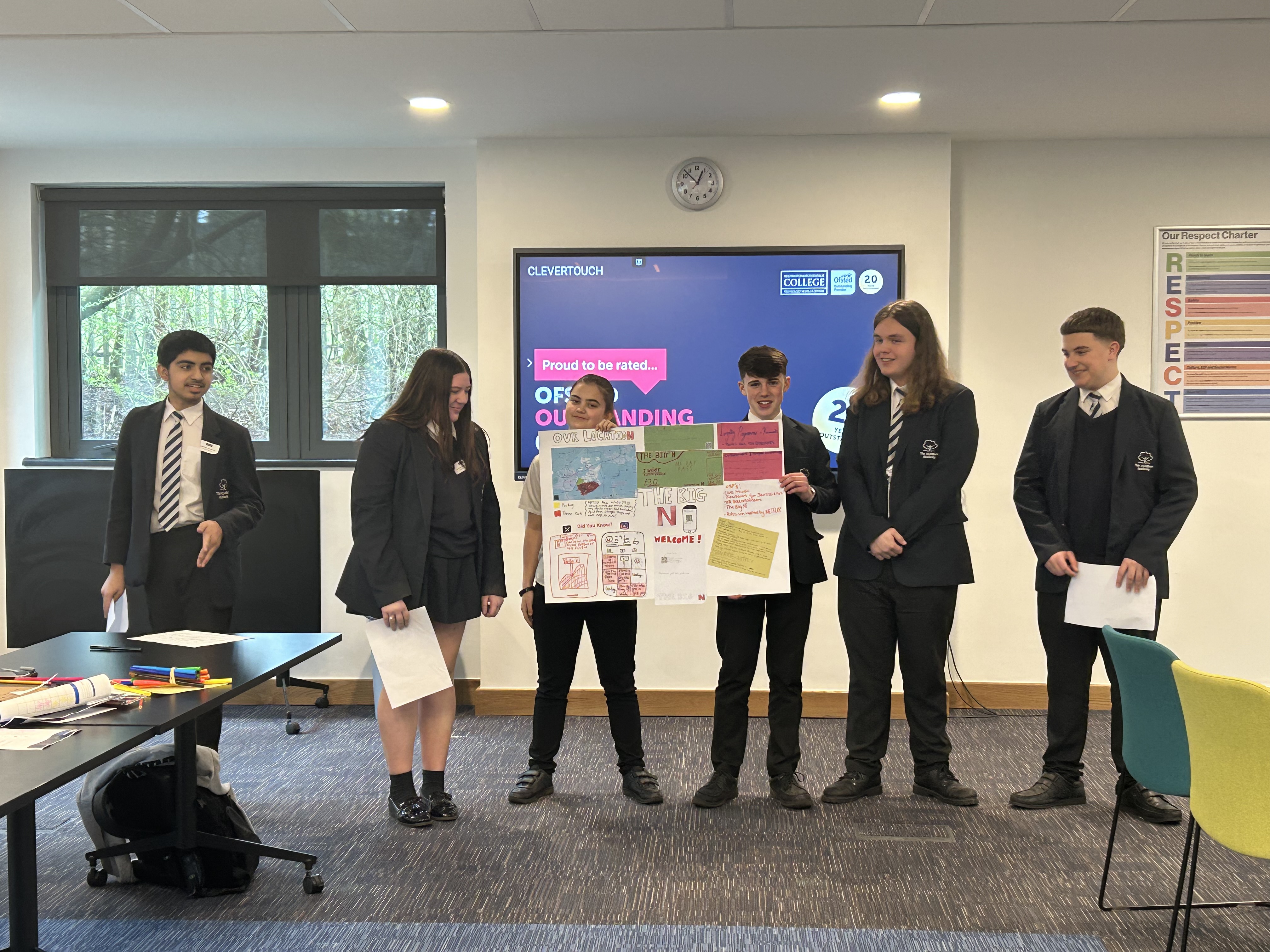 Year 9 Shine at Leaders of Industry Academy!