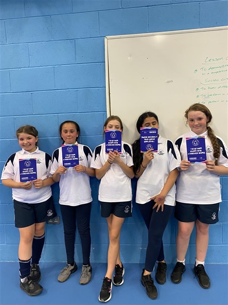 Celebrating Success at Y7 Glow Dodgeball