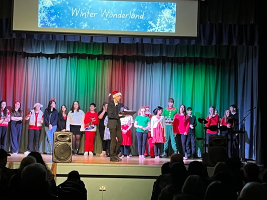 Winter Wonderland Talent Show Brings the Stage to Life
