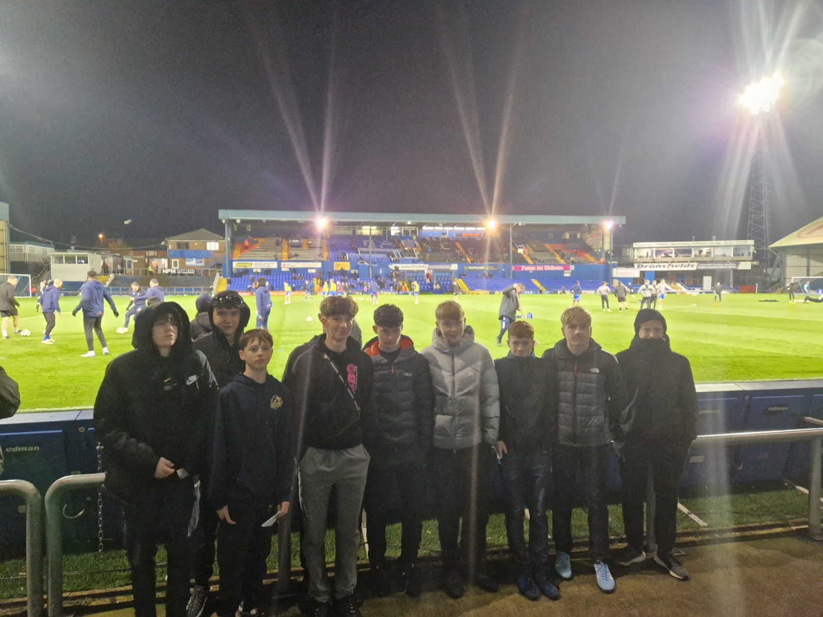 Podcast Group Scores a Football Experience