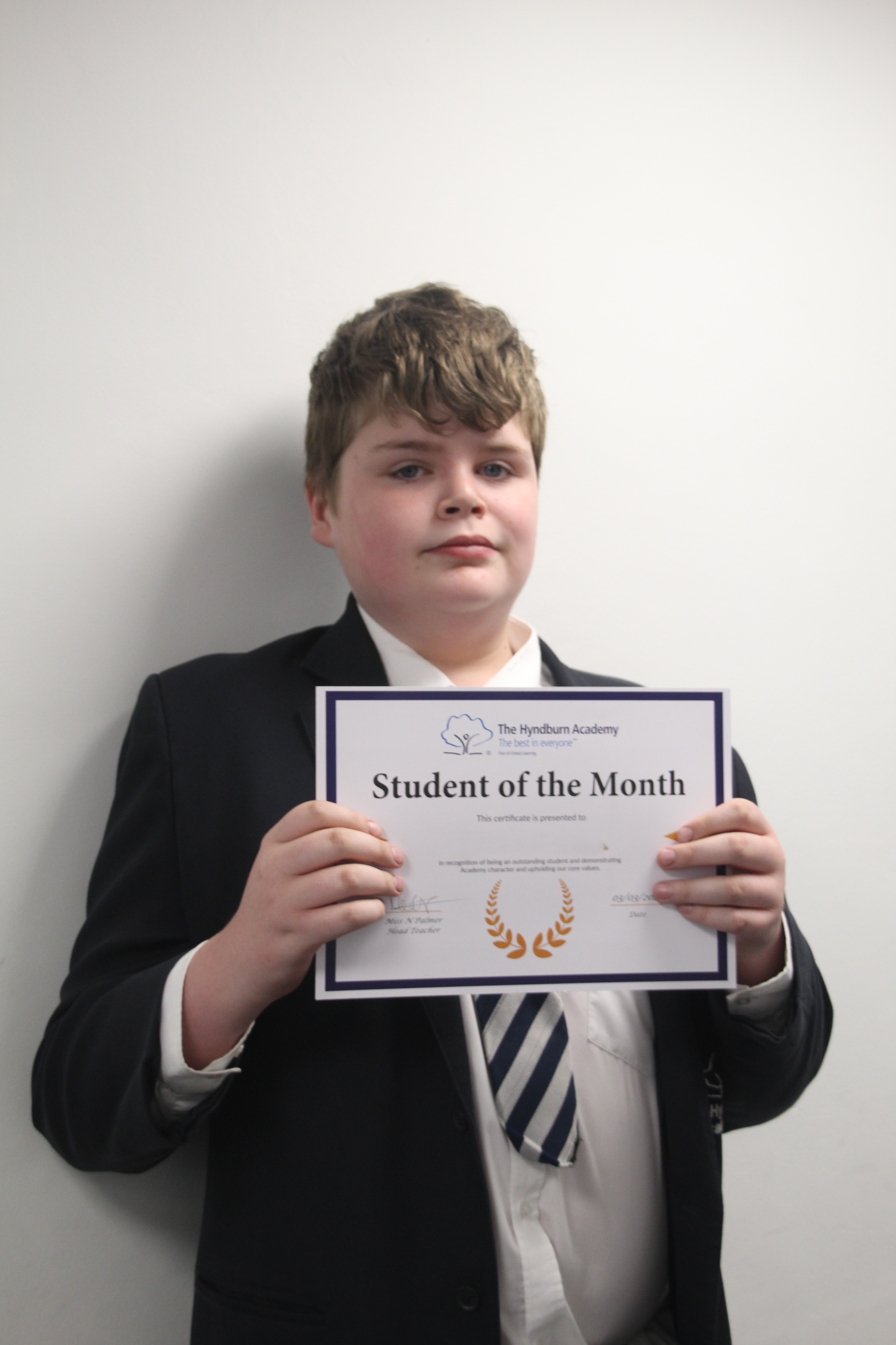 Student of the Month Awards