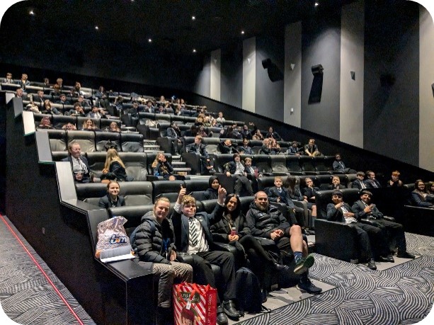 Students Celebrate Achievements with Cinema Trip