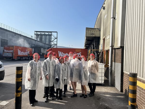 Year 8 Students Tour Warburtons Factory After Personal Development Day Success